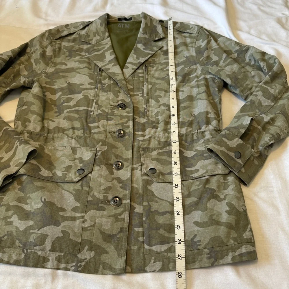 ATM Medium Camo Field Jacket Utility Military Camouflage ~Anthony Thomas Melinno